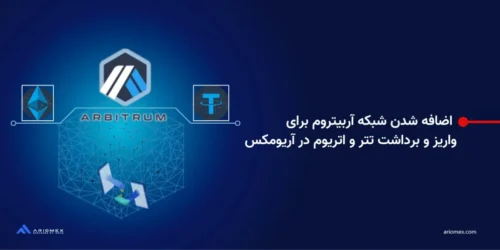 شبکه آربیتروم چیست؟؛ اضافه شدن شبکه آربیتروم برای واریز و برداشت تتر و اتریوم در آریومکس