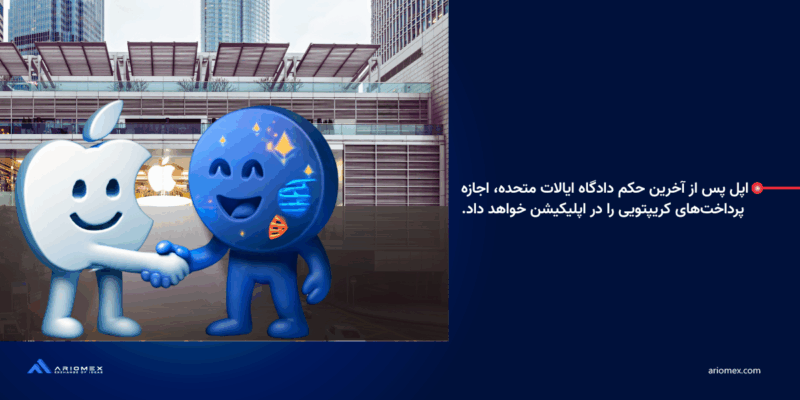 راه باز شد برای پرداخت‌های کریپتویی در اپلیکیشن‌های iOS