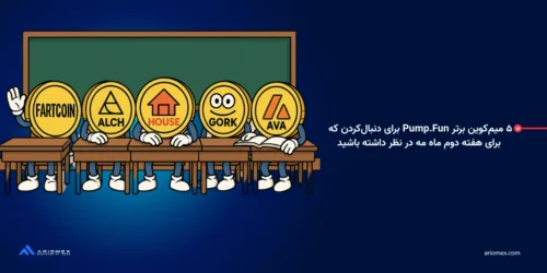۵ میمکوین برتر Pump.Fun برای دنبالکردن که برای هفته دوم ماه مه در نظر داشته باشید